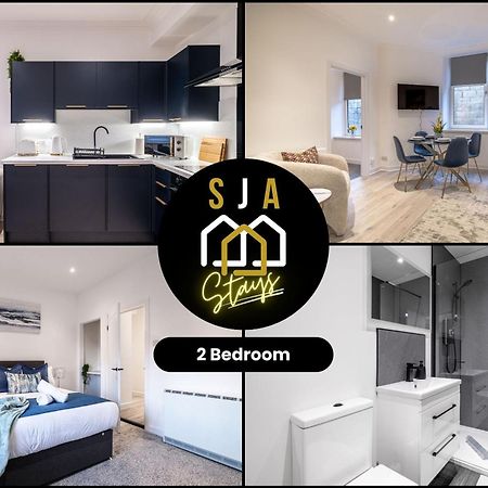 Holburn Hideaway - Sja Stays - Modern 2 Bed Apartment Aberdeen Bagian luar foto