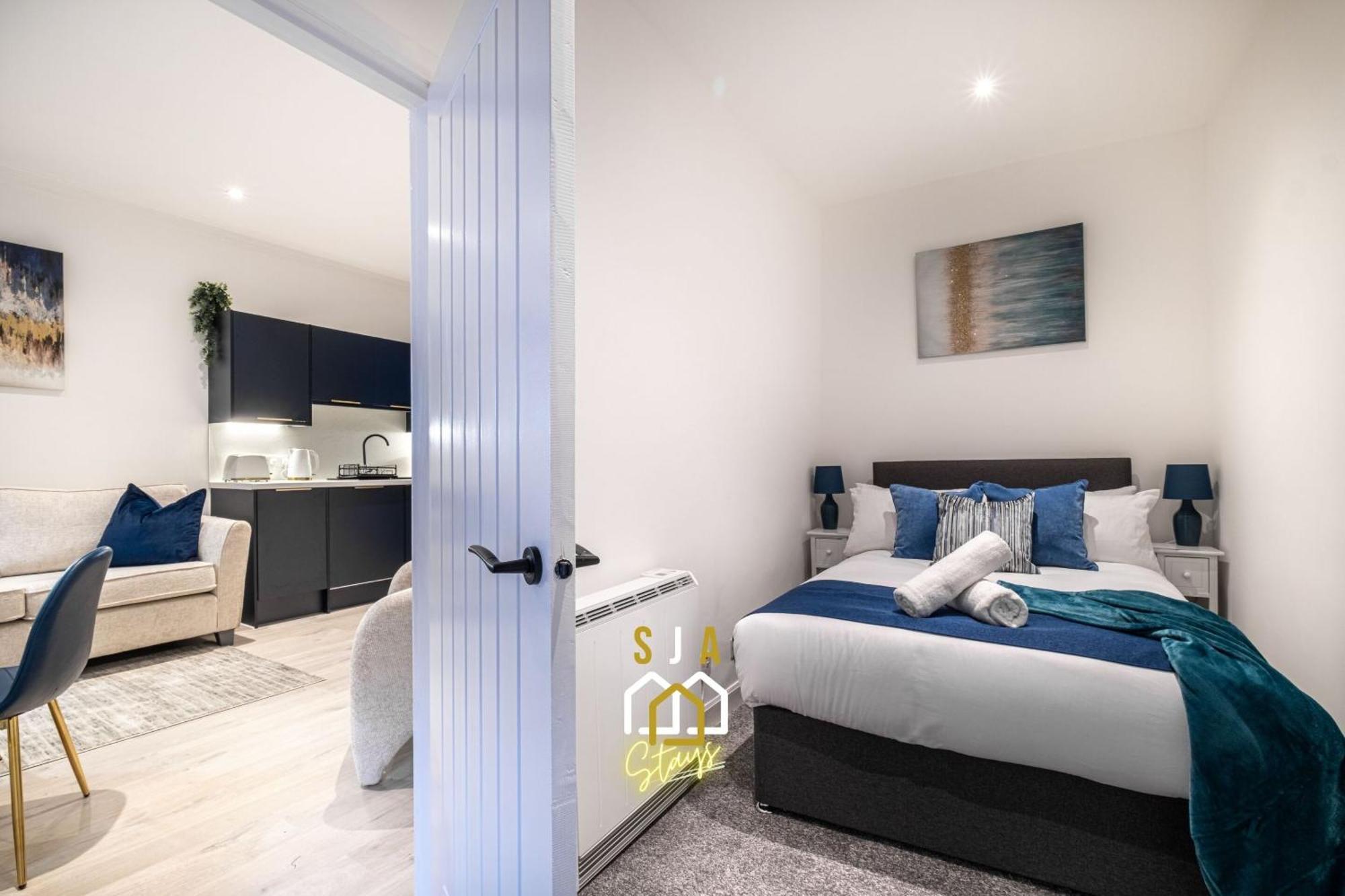 Holburn Hideaway - Sja Stays - Modern 2 Bed Apartment Aberdeen Bagian luar foto